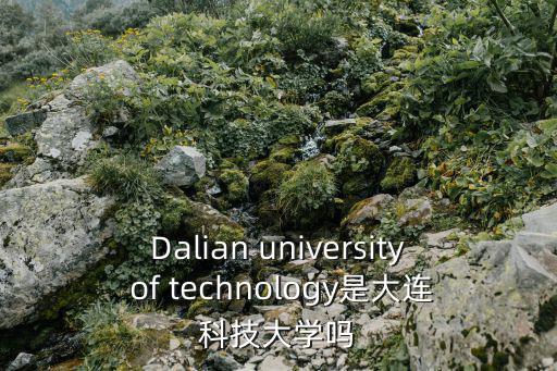 大連科技大學(xué)，大連科技大學(xué)好不好
