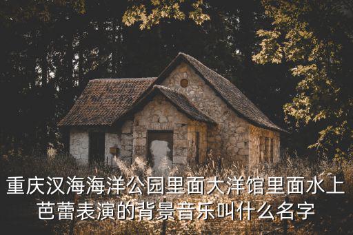 重慶漢海海洋公園里面大洋館里面水上芭蕾表演的背景音樂叫什么名字