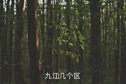 九江有幾個區，江西九江分了幾個區