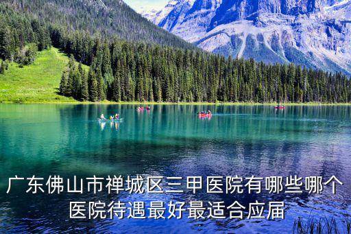 廣東佛山市禪城區(qū)三甲醫(yī)院有哪些哪個醫(yī)院待遇最好最適合應(yīng)屆