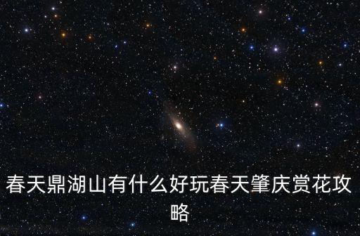 春天鼎湖山有什么好玩春天肇慶賞花攻略