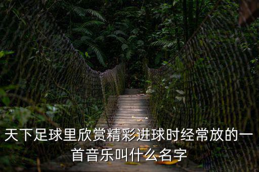 天下足球里欣賞精彩進球時經常放的一首音樂叫什么名字