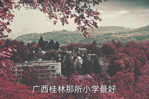 桂林小學排名，桂林工學院附屬小學在桂林小學的排名