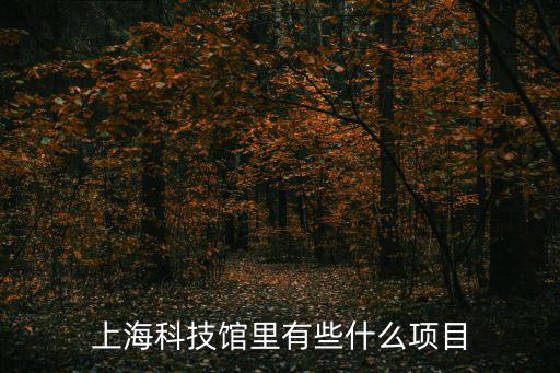 上海科技館里有些什么項目