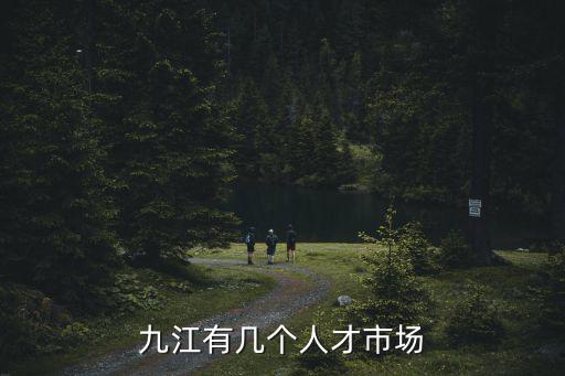 九江有幾個人才市場