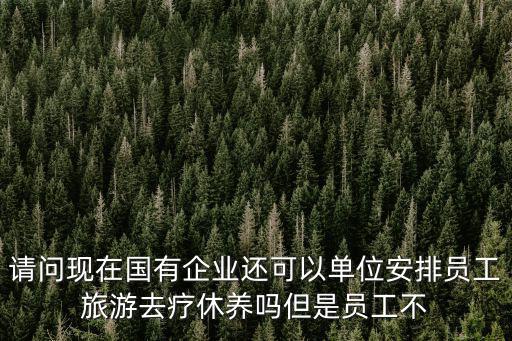 請問現在國有企業還可以單位安排員工旅游去療休養嗎但是員工不