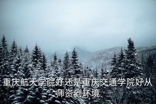 重慶航天學院好還是重慶交通學院好從師資到環境
