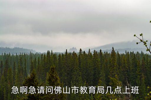 佛山教育局，佛山禪城教育局投訴電話