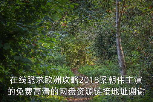 在線跪求歐洲攻略2018梁朝偉主演的免費高清的網盤資源鏈接地址謝謝
