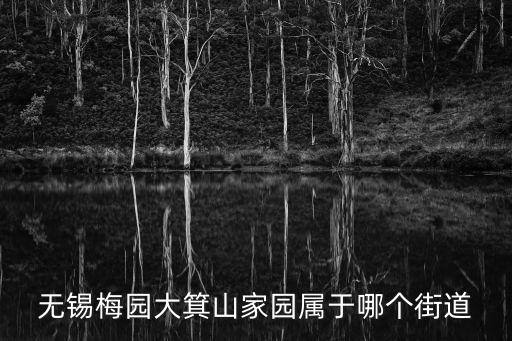 無錫梅園大箕山家園屬于哪個街道