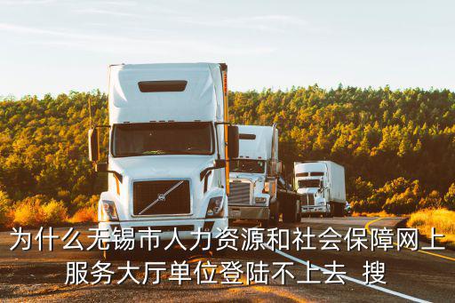 為什么無(wú)錫市人力資源和社會(huì)保障網(wǎng)上服務(wù)大廳單位登陸不上去  搜