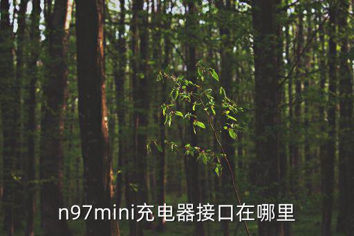 n97mini充電器接口在哪里