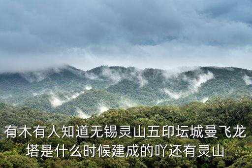 有木有人知道無錫靈山五印壇城曼飛龍塔是什么時候建成的吖還有靈山