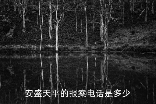 安盛天平的報案電話是多少