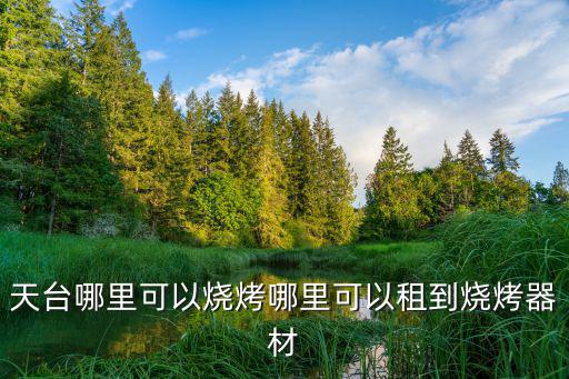 天臺哪里可以燒烤哪里可以租到燒烤器材