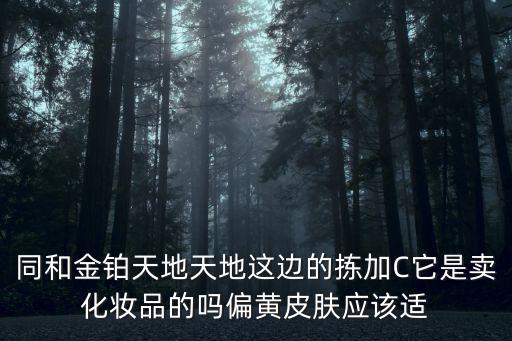 金鉑天地，聽說揀加C里有很多網紅日用品有誰去過嗎