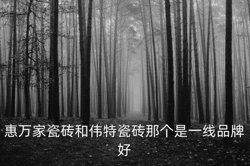 惠萬家，惠萬家陶瓷怎么樣