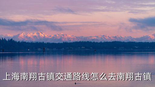 上海南翔古鎮交通路線怎么去南翔古鎮