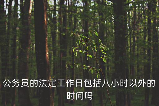 法定工作日，公務(wù)員的法定工作日包括八小時(shí)以外的時(shí)間嗎