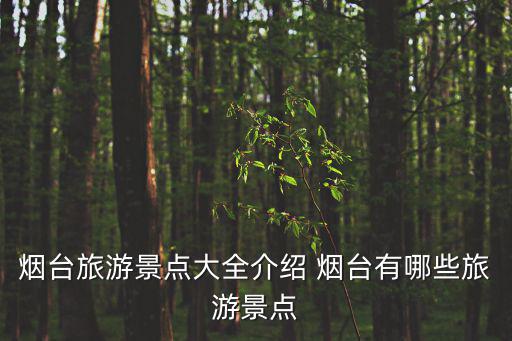 煙臺旅游景點大全介紹 煙臺有哪些旅游景點