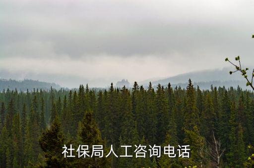 社保局咨詢電話，社保局電話