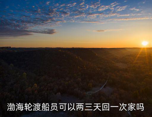 渤海輪渡，渤海輪渡船員可以兩三天回一次家嗎