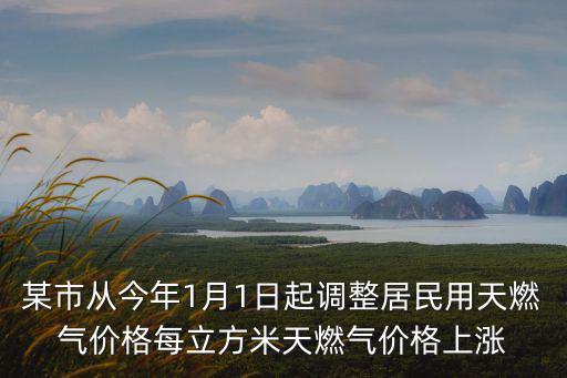 居民天然氣價格，上海居民小區天然氣使用是怎樣計算費用的