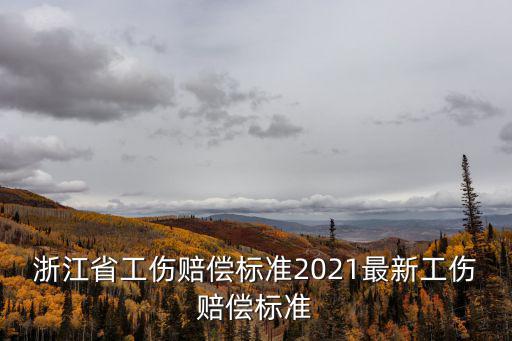 浙江省工傷保險(xiǎn)條例，浙江工傷賠償條例