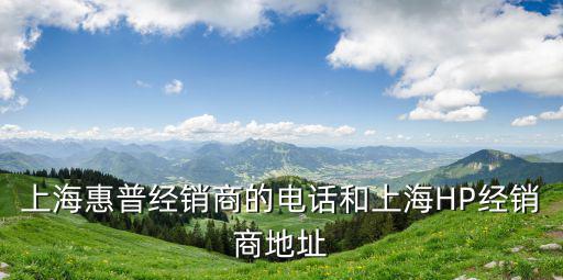 上?；萜战?jīng)銷商的電話和上海HP經(jīng)銷商地址