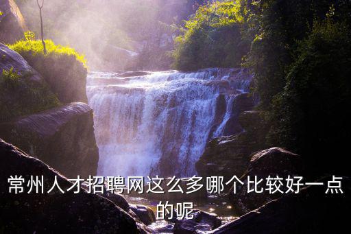 常州人才招聘網，常州人最喜歡上什么網站來常州工作了想進入當地人的交際圈