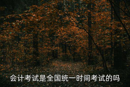 會計(jì)考試是全國統(tǒng)一時(shí)間考試的嗎