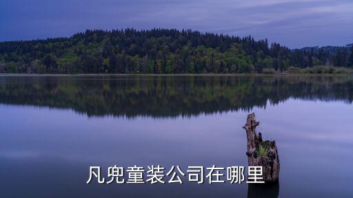 凡兜童裝公司在哪里