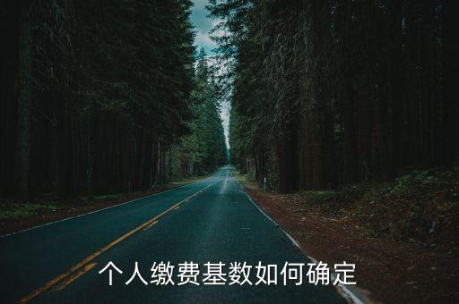 個人繳費基數如何確定