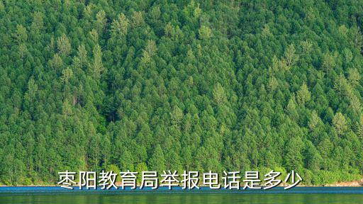 棗陽教育局舉報電話是多少