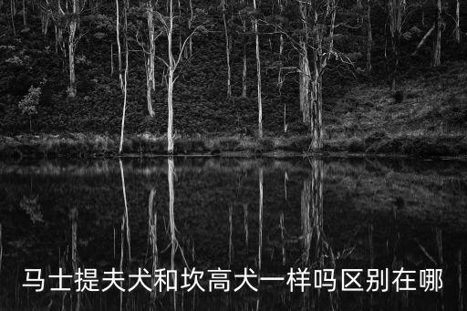 馬士提夫犬，馬士提夫犬全稱是德國馬士提夫犬就是我們俗稱的大丹犬嗎這種犬