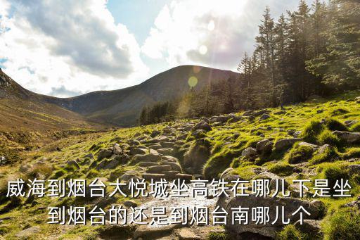 威海到煙臺(tái)大悅城坐高鐵在哪兒下是坐到煙臺(tái)的還是到煙臺(tái)南哪兒個(gè)