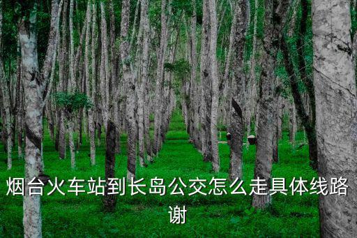 煙臺火車站到長島公交怎么走具體線路謝