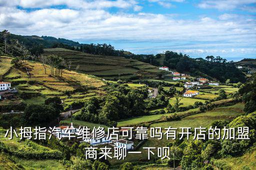 小拇指汽車維修店可靠嗎有開店的加盟商來聊一下唄