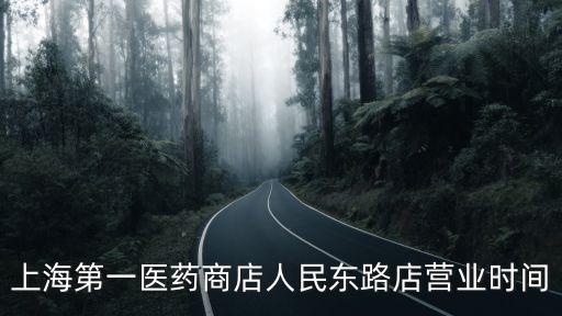 上海第一醫藥商店人民東路店營業時間