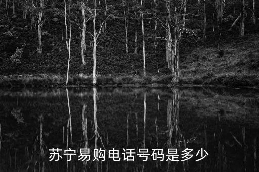 蘇寧易購電話號碼是多少