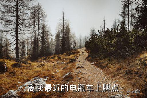 離我最近的電瓶車上牌點