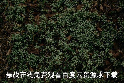 懸戰(zhàn)，懸戰(zhàn)免費(fèi)在線觀看完整版高清求百度網(wǎng)盤資源