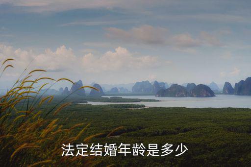 法定結(jié)婚年齡是多少
