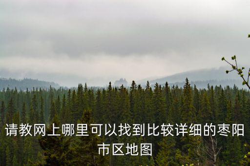 棗陽地圖，棗陽地圖哪有