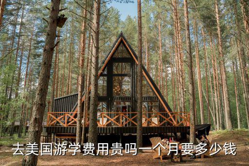美國游學，去美國游學費用貴嗎一個月要多少錢