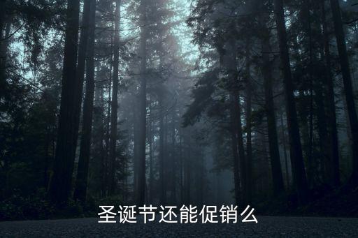 圣誕節(jié)促銷，圣誕節(jié)還能促銷么