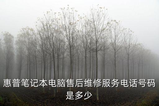 惠普筆記本電腦售后維修服務(wù)電話號(hào)碼是多少