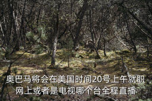 奧巴馬將會在美國時間20號上午就職網上或者是電視哪個臺全程直播