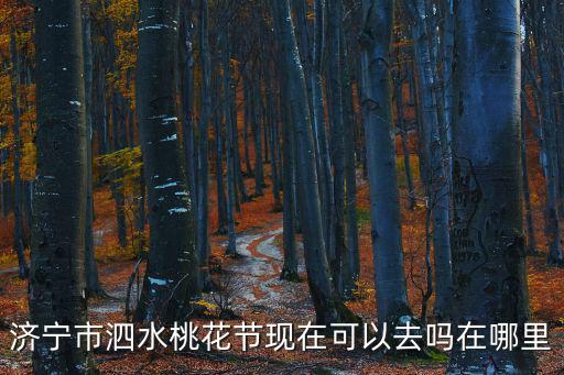 泗水桃花節(jié)，濟(jì)寧市泗水桃花節(jié)現(xiàn)在可以去嗎在哪里