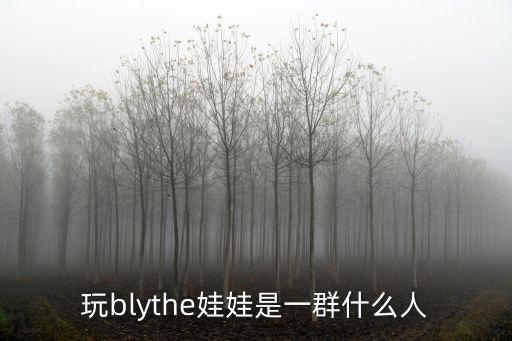 玩blythe娃娃是一群什么人